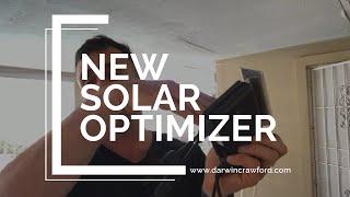 Solar Optimizers for the new Grid-Tie System at the 4-Plex