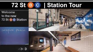 ⁴ᴷ Subway Tour | Re-built 72 St (B/C) on Re-Opening Day