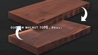 Walnut Cutting Board end grain