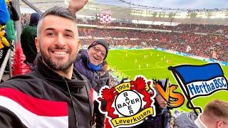 Bayer Leverkusen vs. Hertha BSC - Bundesliga Stadionvlog - 4:1 Gala der Werkself️