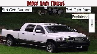 Ram 5th Gen Front Bumper | How to Install on 3rd Gen Ram Explained Without Aftermarket Brackets