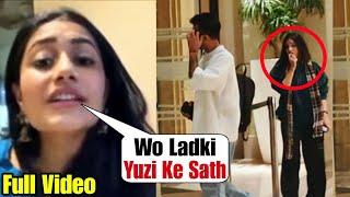 Dhanashree Verma angry reaction when Yuzvendra Chahal spotted hanging out with mysterious girl