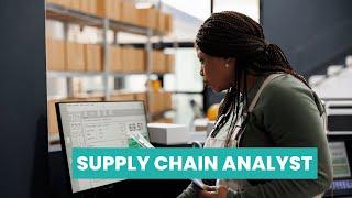 What is the role of a Supply Chain Analyst ? | Career Guide - Job Description - Skills