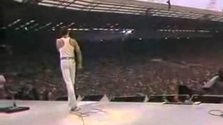 .Queen Live Aid Wembley Stadium 1985 GRANDIOSO FREDDIE