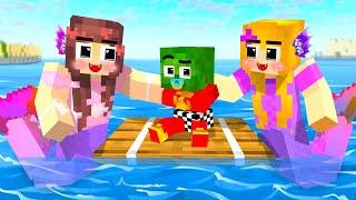 Zombie mermaid Love story | Minecraft Animation