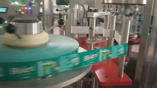 200 BPM water filling line at Bisleri