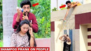 Shampoo Prank on People || BY AJ-AHSAN ||