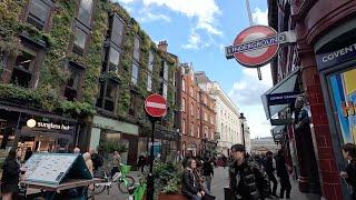 London's Bustling and Hilarious Covent Garden Walking Tour 4K