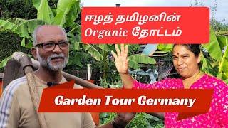 Germany யில் Organic தோட்டம் | Home Garden Tour Germany  | Gerden growing Vegetable Gardening