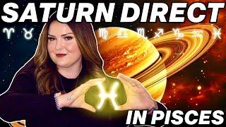 Saturn Direct in Pisces 2024 | All 12 Signs