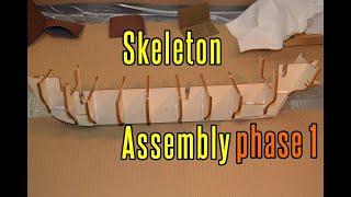 HMS Beagle - part 1 Skeleton Assembly (phase 1)