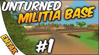 Unturned 3.0 Update  New Items & Map Build - New Area "Militia Compound"