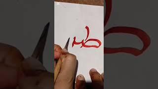 Write طیبہ name calligraphy by moondodal #moondodal #calligraphy #islamicart #calligraphyart