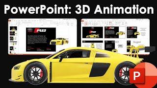 Powerpoint 3D Tutorial  Audi Morph Transition