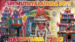 SHIVAJINAGAR CAR FESTIVAL 2023 | SRI MUTHYALAMMA DEVI TEMPLE  | SEPPINGS ROAD | #templemonk