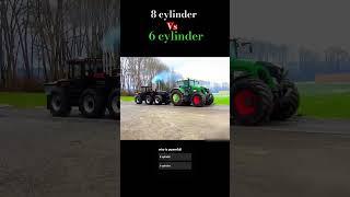 8 cylinder vs 6 cylinder tochan #tochanking #automobile #tractorpulling #farming #farmequipment