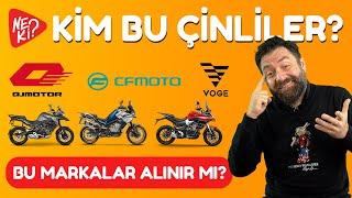 Kim Bu Çinliler? Bu Markalar Alınır mı? Qjmotor, CFMOTO, Voge