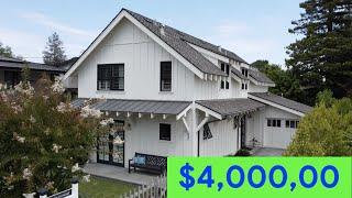 [4K House tour] Touring $4 million dollar house in Silicon Valley close to Stanford University