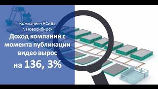 Видео на заказ для бизнеса Рост прибыли на 136% Видео для бизнеса Газобетон