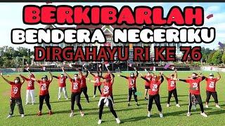 BERKIBARLAH BENDERA NEGERIKU (EVS REMIX FT MR'BOY UHA /Dirgahayu RI Ke 76/Birthday HBL