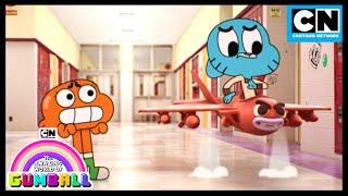 Bu uçağı uçurmak güvenli mi? | Gumball - Kafatası | Cartoon Network Türkiye