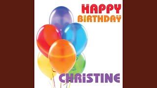 Happy Birthday Christine