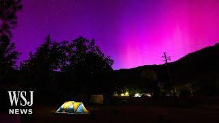 Watch: Rare Solar Storm Creates Vivid Northern Lights Around the World | WSJ News