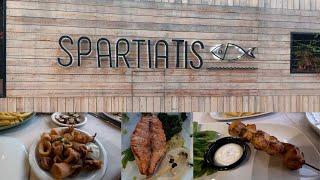 Spartiatis Restaurant Protaras Cyprus - Fish Meze at it's Best.