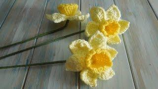 (crochet) How To Crochet a Daffodil - Yarn Scrap Friday