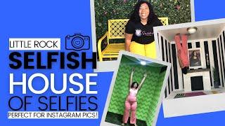 17 Different Set Designs inside Selfish House of Selfies #shorts | Selfie Studio in Little Rock