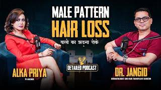 Male Pattern Hair Loss: Causes, Prevention, and Treatment Explained | Dr. Jangid | #podcast