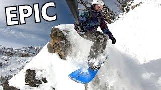 Epic Day Snowboarding - Travis Rice & Corbet's Couloir