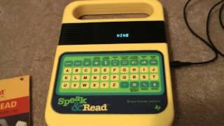 The Texas Instruments Speak & Spell/Read/Math