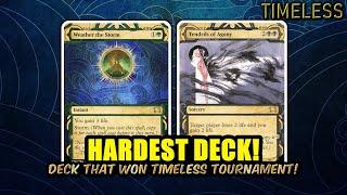 Beseech Storm – The Best Deck... If You Can Master It! | Timeless BO3 | MTG Arena