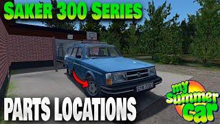 Saker 300 Series PARTS LOCATIONS I My Summer Car