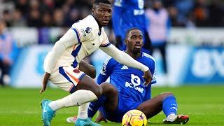 Moises Caicedo vs Leicester City chelsea vs Leicester  2 :1 highlights. Ecuadorian Destroyer