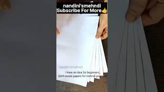 henna practice page for beginners  Subscribe for more  Nandini'smehndi