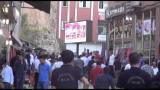 Bitlis'te BDP ülkü ocakları gerginliği / 10 06 2014 / BİTLİS