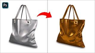 The Easiest Way To Turn ANYTHING Into GOLD In Photoshop | Turn Any Object into Pure Gold