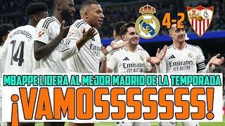 MBAPPE LIDERA CON GOLAZO Y ASISTENCIA AL MEJOR MADRID DE LA TEMPORADA Y EL BARÇA ATRÁS YA