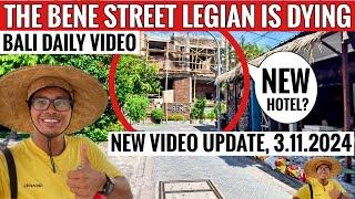 The Bene street Legian Bali, This street is dying  need more visitors