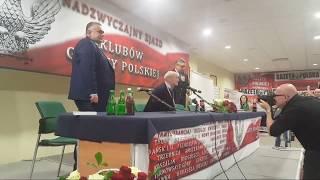 Antoni Macierewicz na Zjeździe Klubów "Gazety Polskiej", Spała