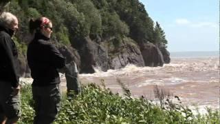 Hurricane Irene at The Hopewell Rocks