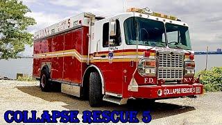  FLEET FRIDAY  FDNY COLLAPSE RESCUE 5 ~ SHORING UNIT