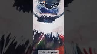 watercolor #creativeart watercolor panda ll watercolor painting ll  art of another level