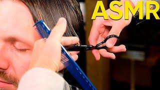 Enjoy This Scissors Only Haircut!  ASMR BARBER