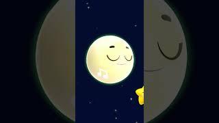 Mindful Sleepy Stars & Moon | Meditation and Breathing Time #Shorts #Sensory #Lullaby