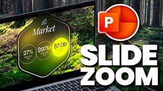 PowerPoint SLIDE ZOOM Template  100% FREE!