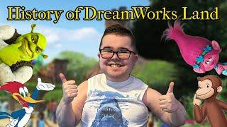 The History of DreamWorks Land in 2 Minutes!