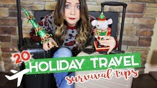 20 HOLIDAY TRAVEL Survival Tips